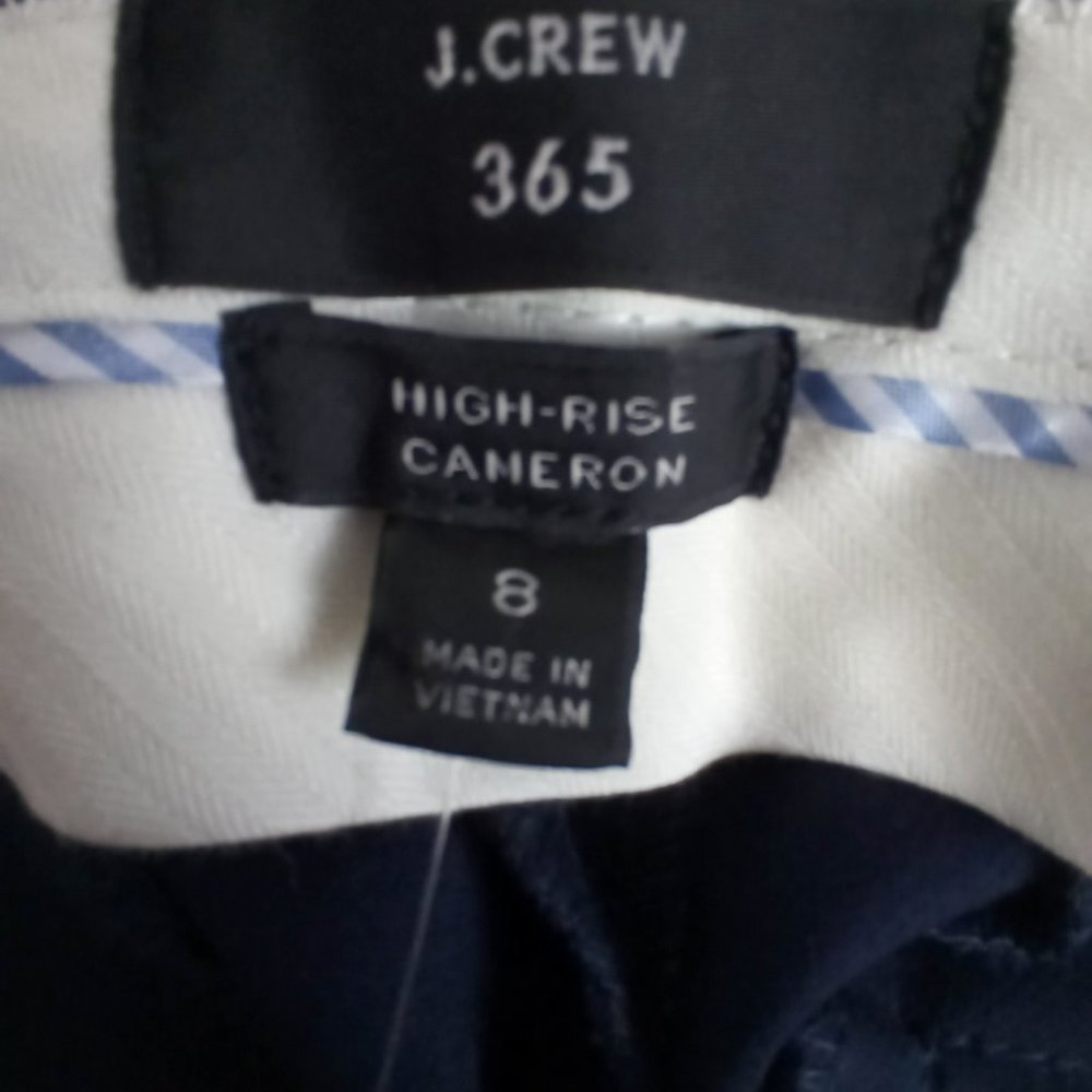 J Crew Dress Pants Size 8 Dark Blue